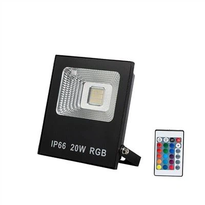 Led RGB COB limyè inondasyon